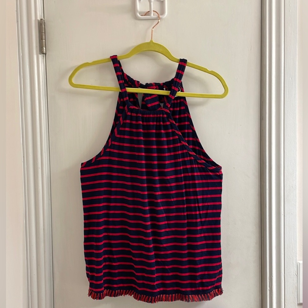 Trina Turk Forbes Halter Tank Top- washed but never wore it.